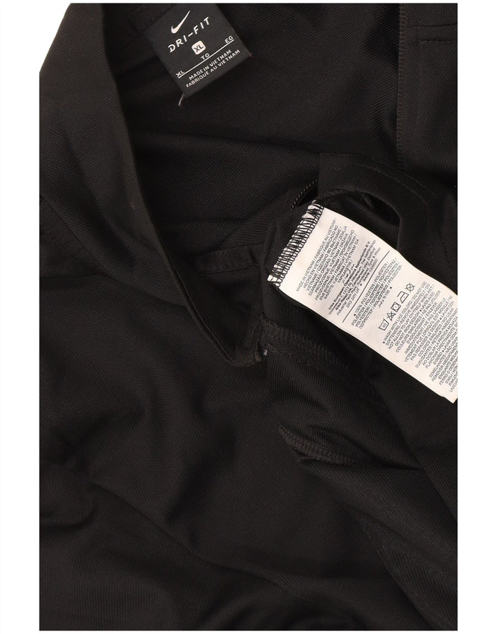 Jachetă de trening pentru bărbați Nike Dri Fit, XL, poliester negru
