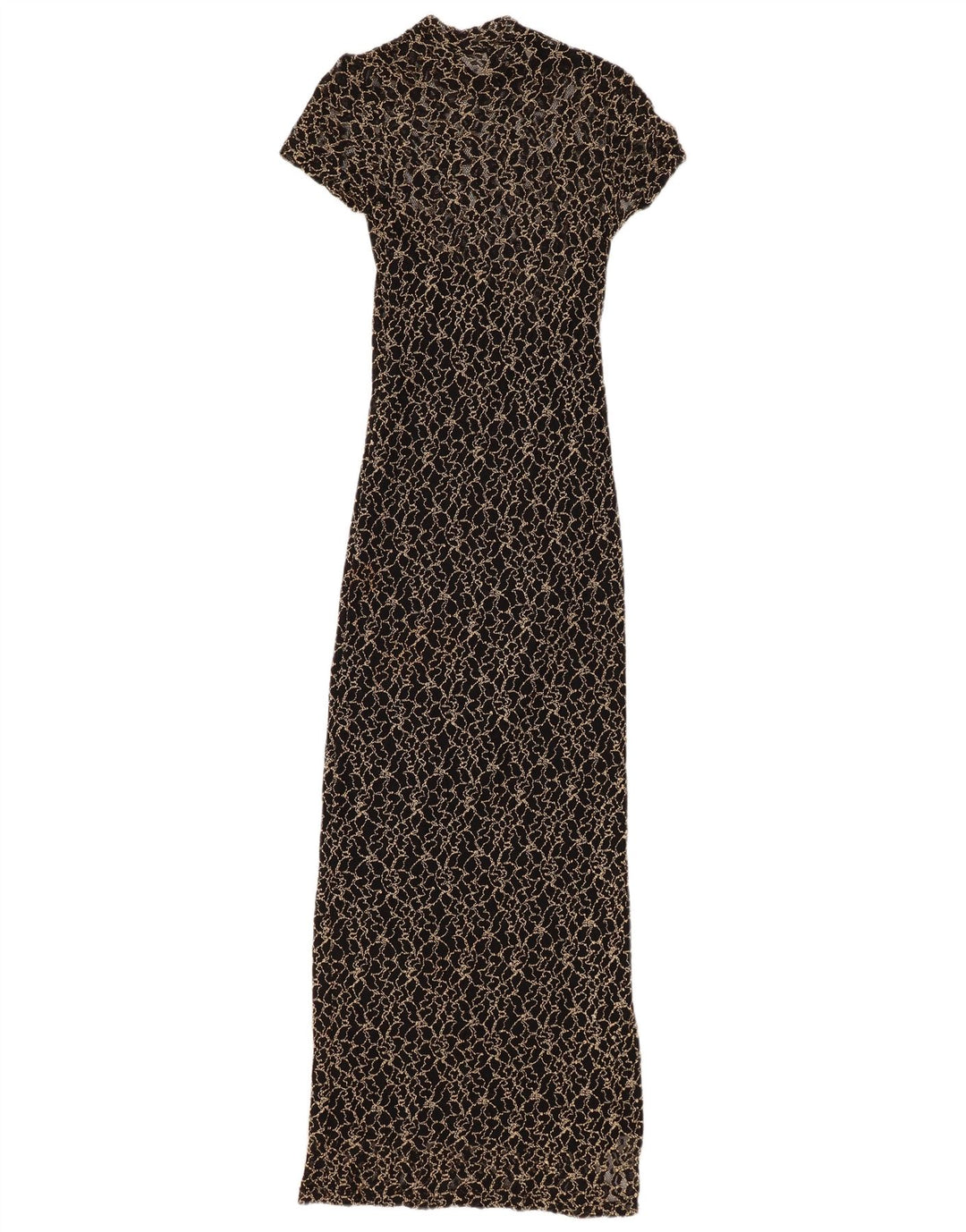 Rochie maxi din dantelă pentru femei WALLIS, UK 8, mică, neagră, florală, viscoză