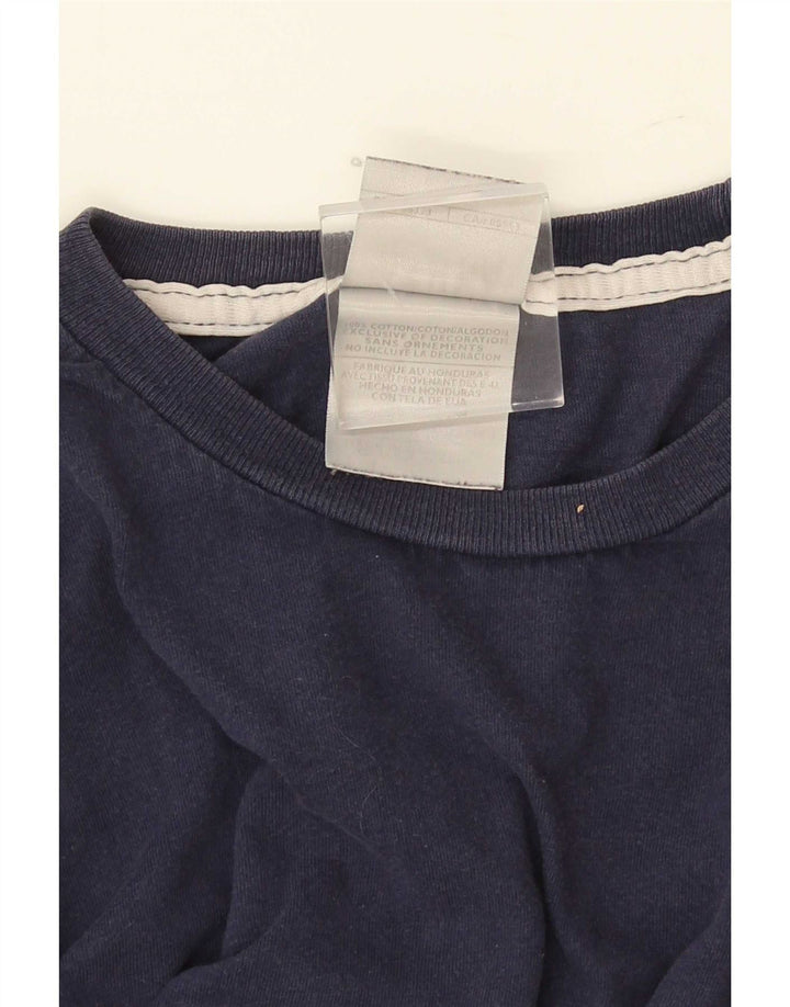 Tricou pentru bărbați Nike Top mediu din bumbac bleumarin