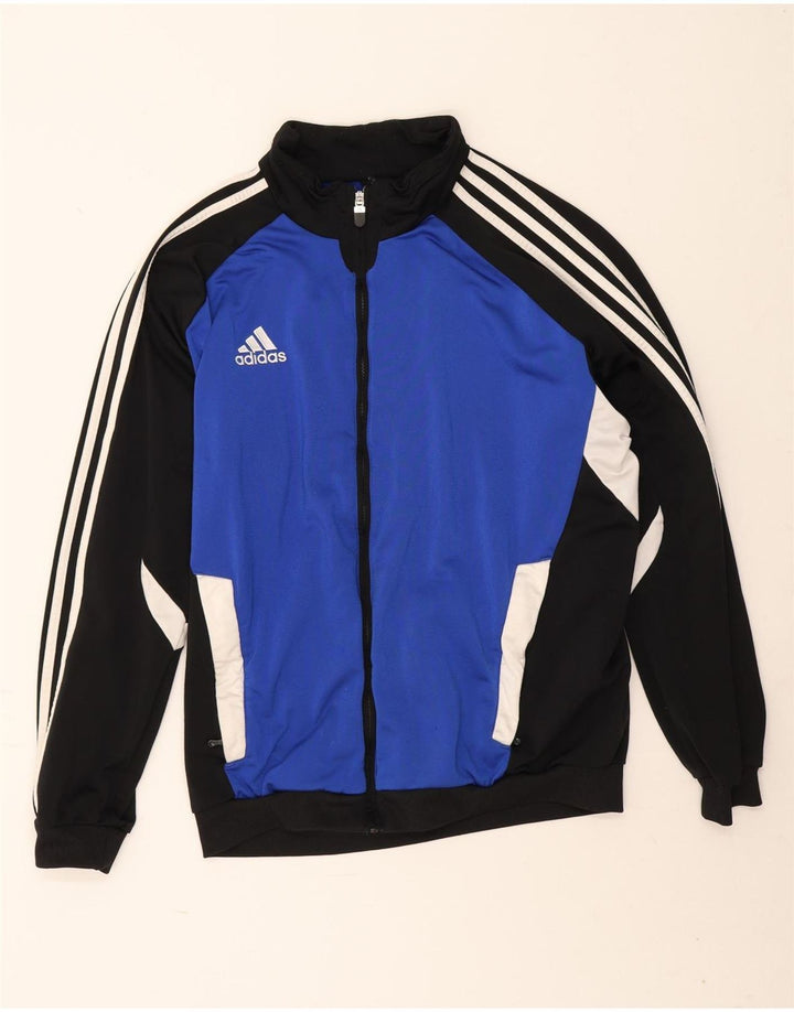 Jachetă de trening Adidas pentru bărbați Marea Britanie 44/46, mare, albastru, poliester