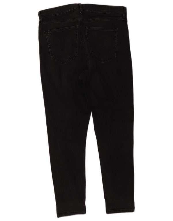 Topshop Mens Jamie Skinny Jeans  W34 L26 Black Cotton
