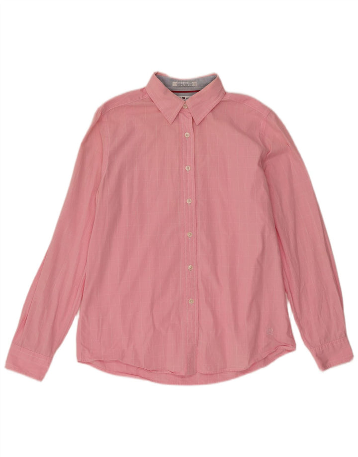 Cămașă Tommy Hilfiger pentru femei US 6 Medium Pink Check Bumbac