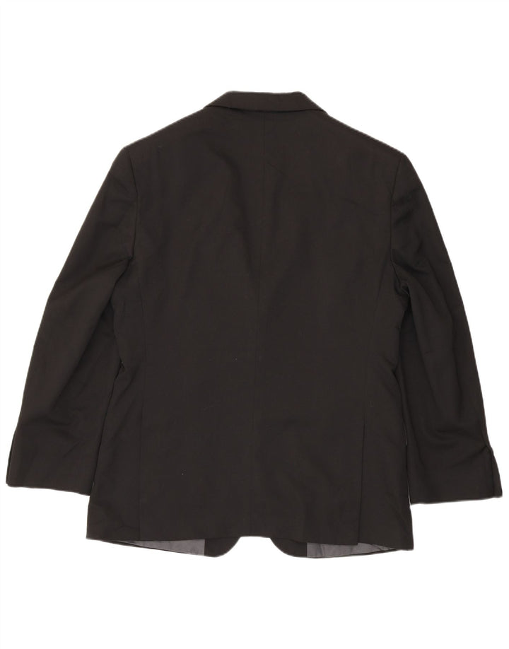 Jachetă pentru bărbați Marks & Spencer, scurtă, cu 2 nasturi, UK 40 Medium Black