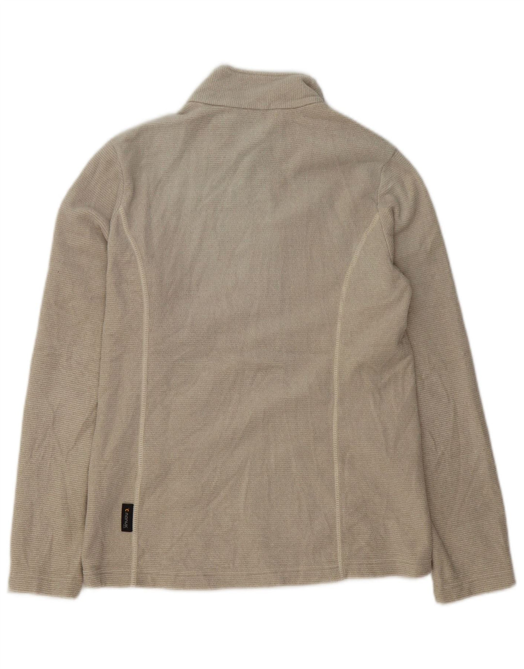 Jack Wolfskin Jachetă pentru damă din lână UK 8/10 Poliester Bej mic