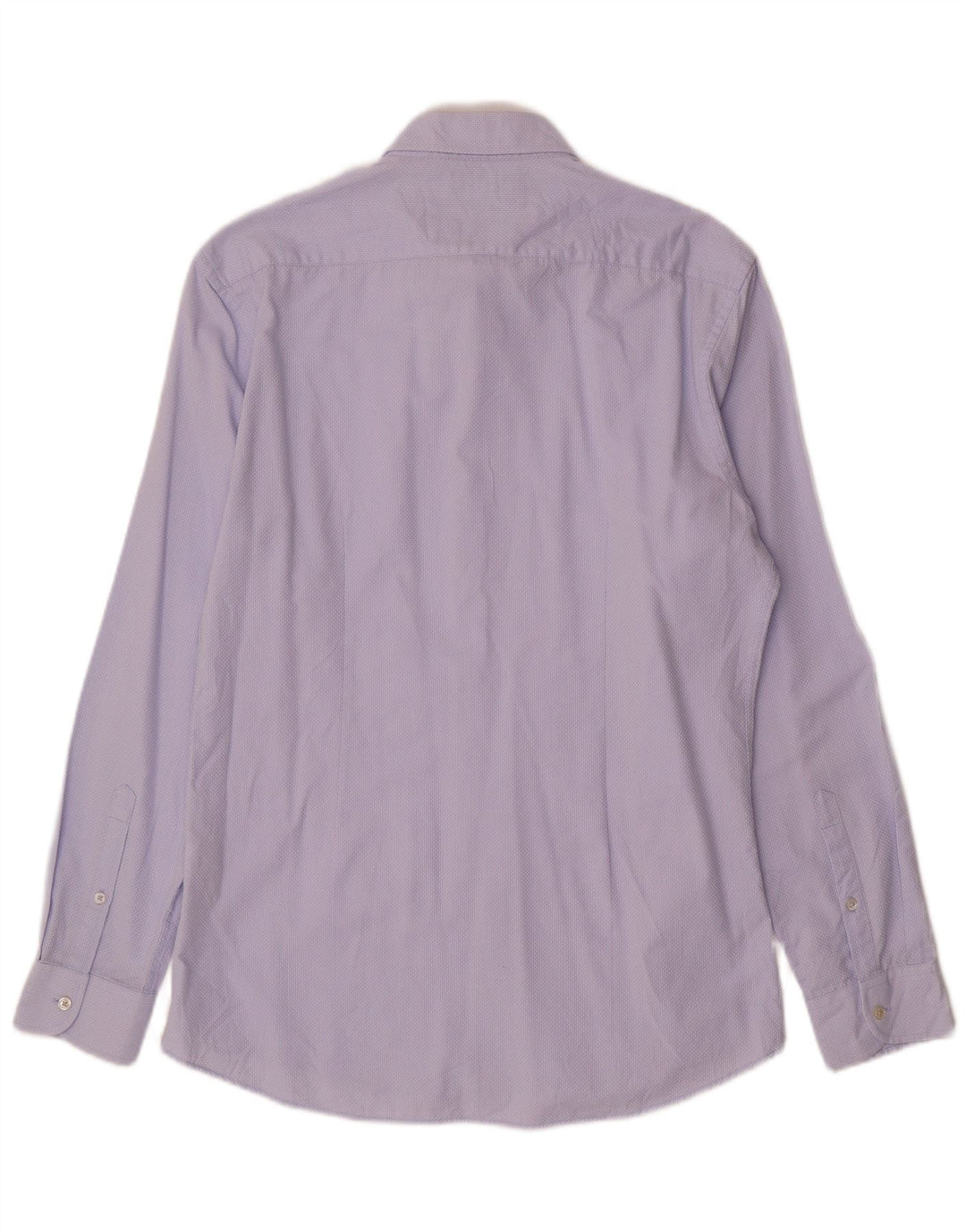Cămașă pentru bărbați Zara Slim Fit, mare, albastru, bumbac