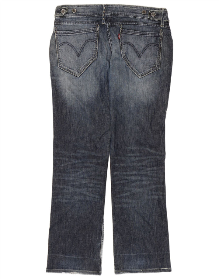 Blugi drepti pentru femei Levi's W32 L30 Bumbac albastru