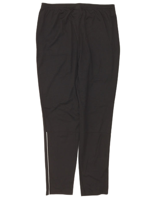 Pantaloni de trening NIKE Dri Fit pentru femei UK 14 Poliester negru mare
