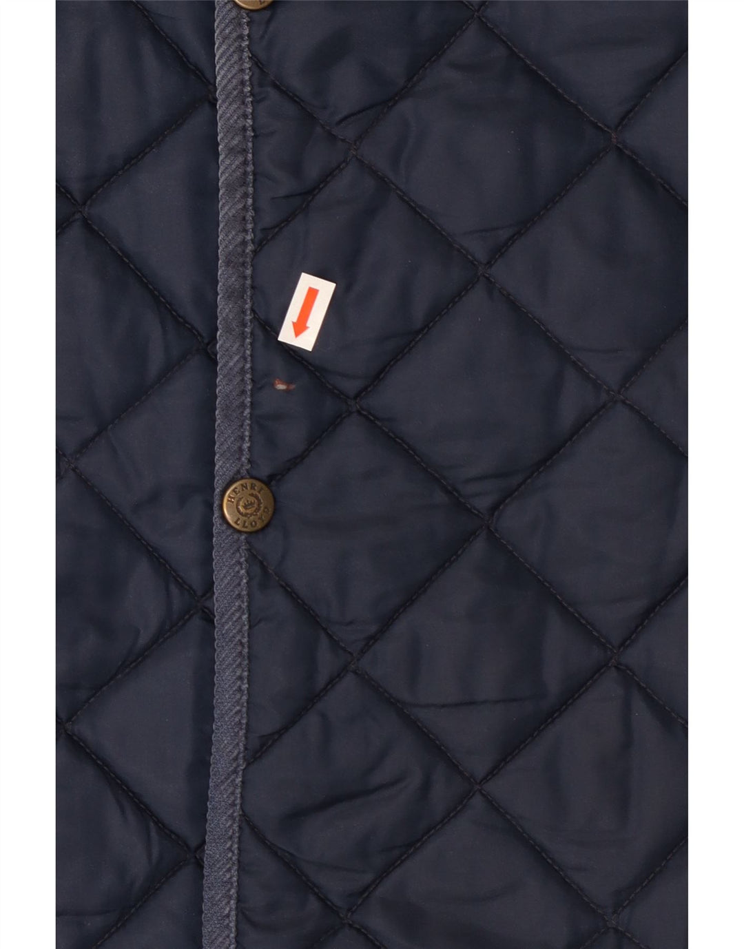 Jachetă matlasată pentru bărbați Henri Lloyd UK 42 XL Nailon bleumarin