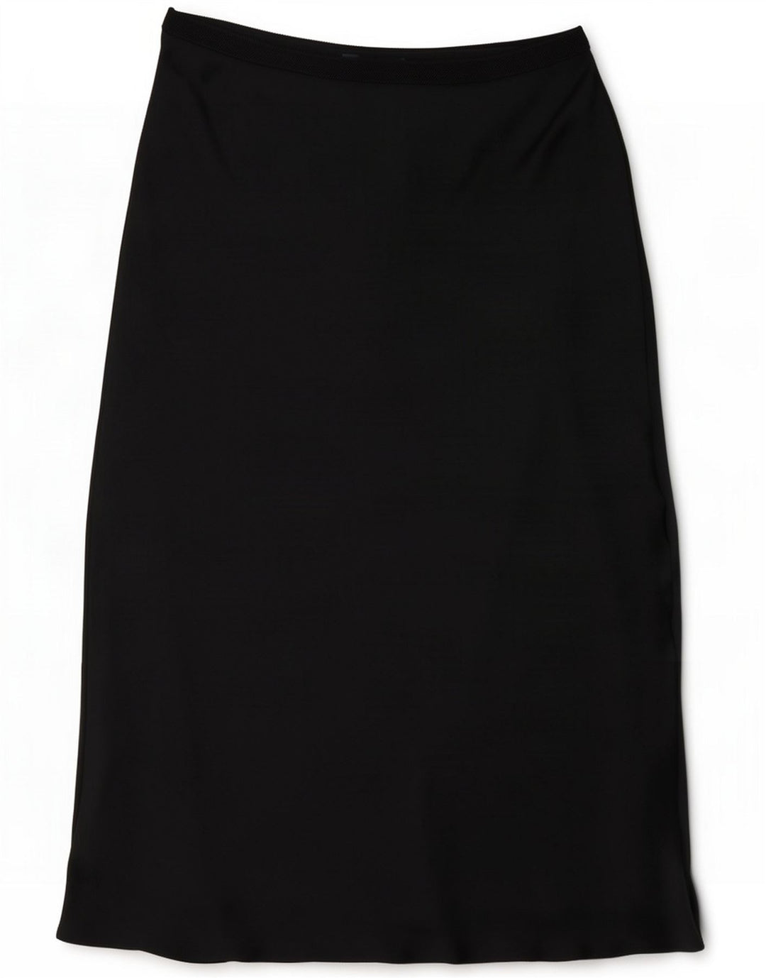 Fusta midi pentru femei Marks & Spencer UK 14 Large W32 Poliester negru