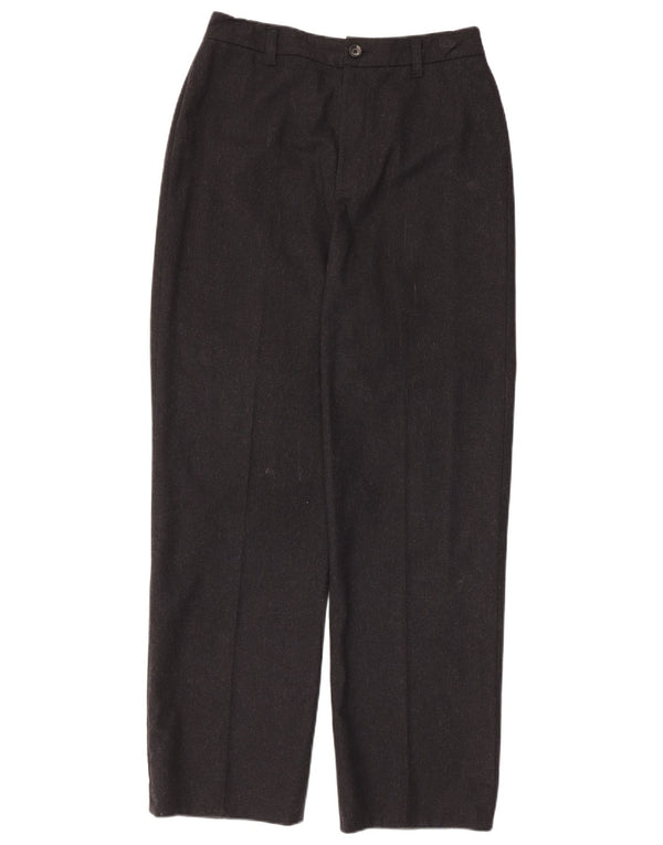 Pantaloni casual drepti pentru femei Banana Republic US 8 Medium W30 L31 Negru