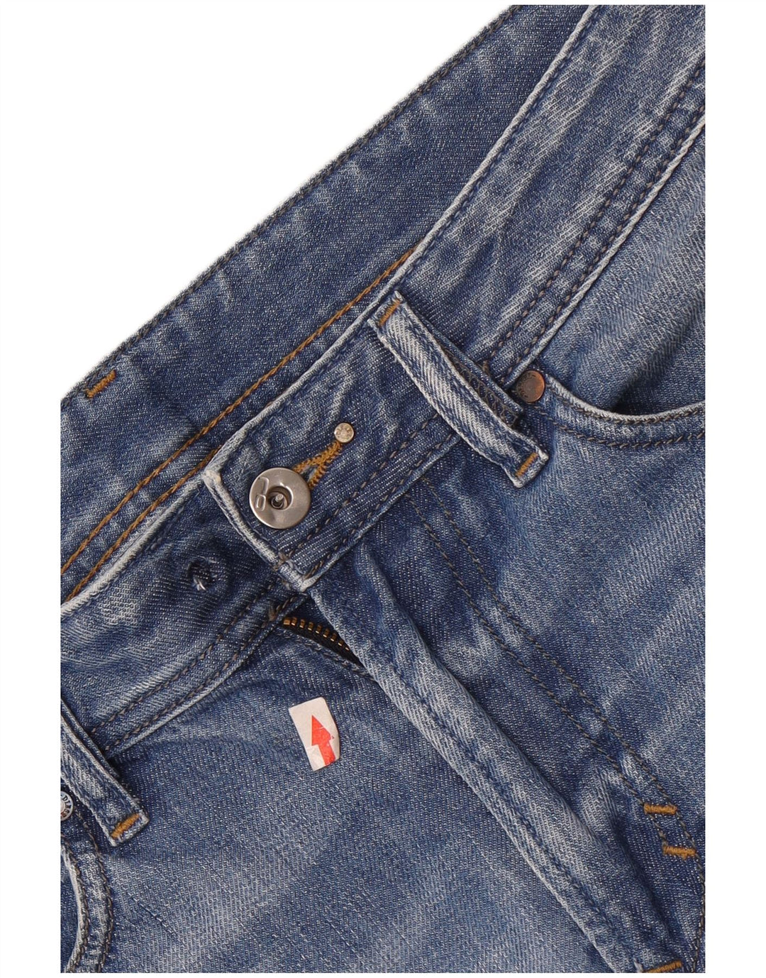 Pantaloni scurți din denim pentru bărbați Diesel W29, bumbac albastru mediu