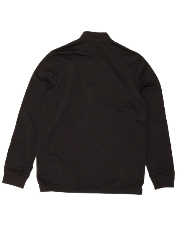 Jachetă de trening pentru băieți Adidas 15-16 ani, negru, sport