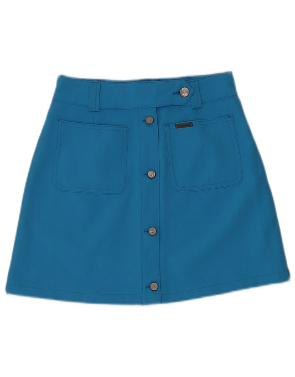 Fusta mini Calvin Klein pentru femei W26 Small Blue Poliester