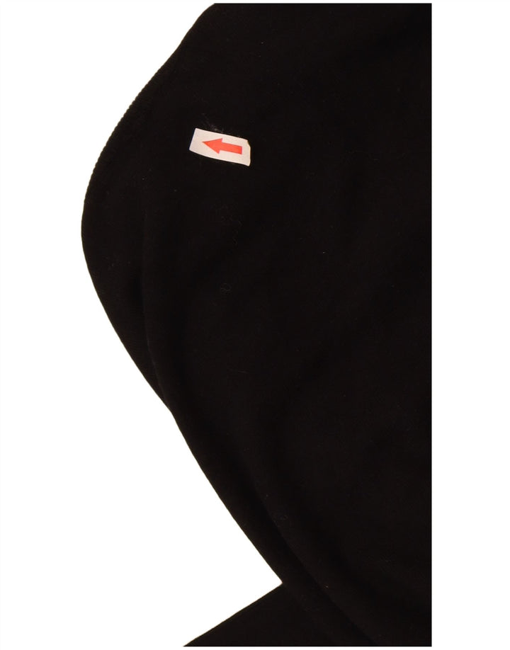 Pulover pentru femei Zara cu gât cu nasturi UK 12 Medium Negru