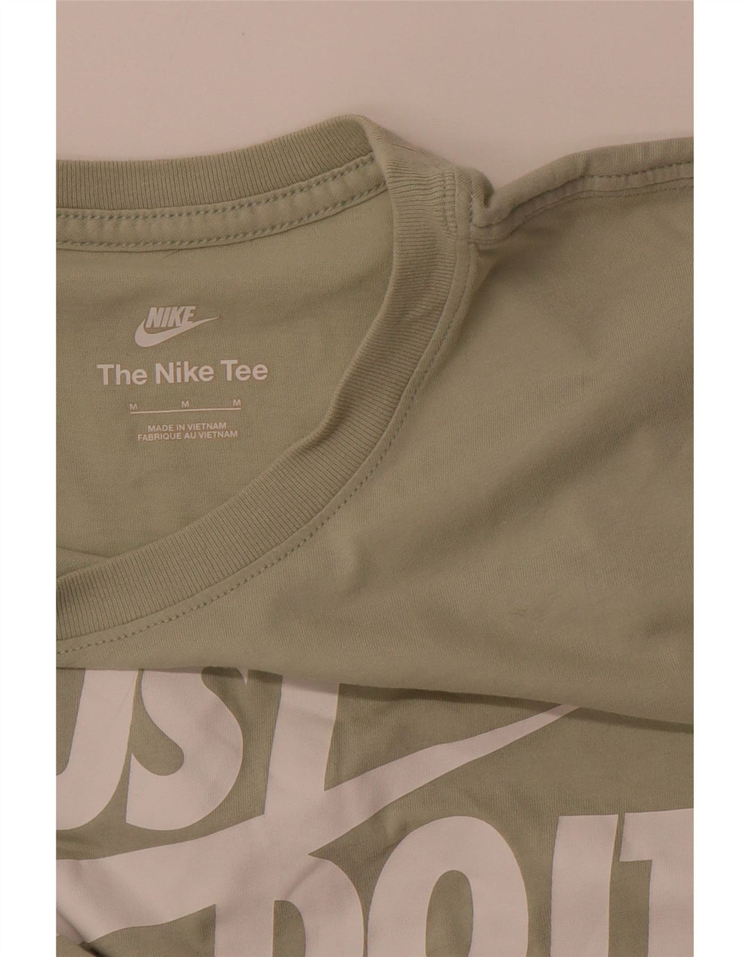 Tricou crop grafic pentru femei NIKE Top UK 14 Medium Green