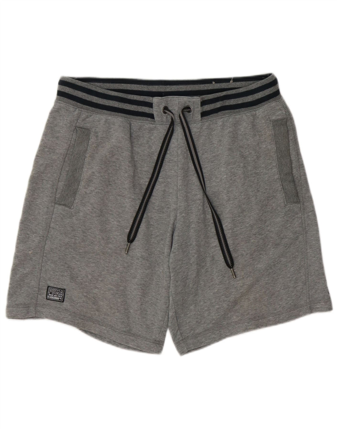 Pantaloni scurți Puma Graphic Sport pentru bărbați, mari, gri, bumbac