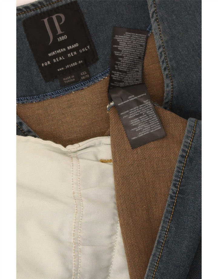 JP 1880 Vestă de blugi pentru bărbați, bumbac albastru 4XL