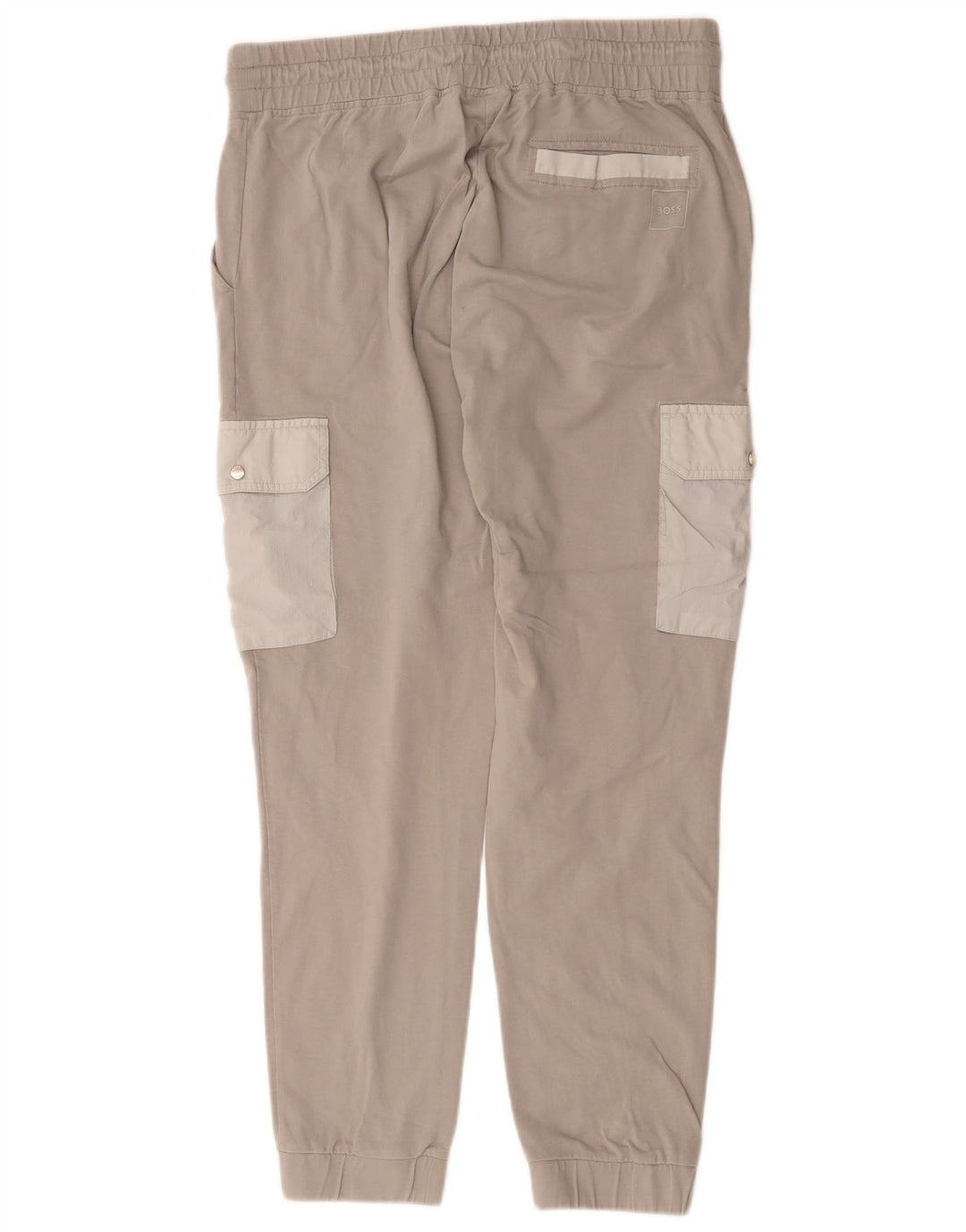 Pantaloni cargo Hugo Boss pentru bărbați, gri mediu