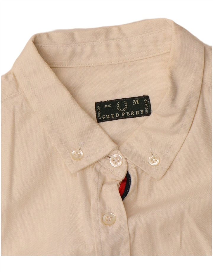 Cămașă Fred Perry pentru femei UK 12 Medium White