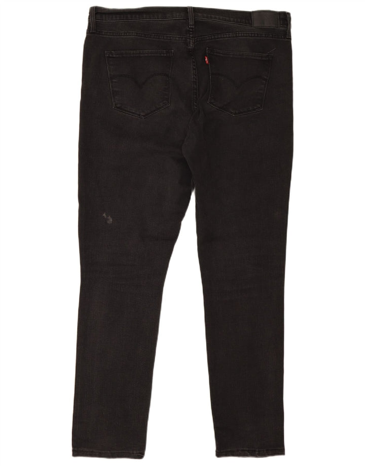 Blugi skinny pentru bărbați Levi's W33 L32 bumbac gri