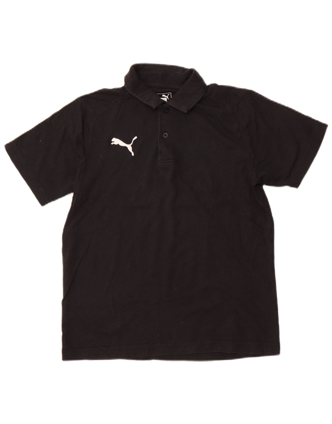 Tricou polo PUMA pentru băieți 13-14 ani, negru