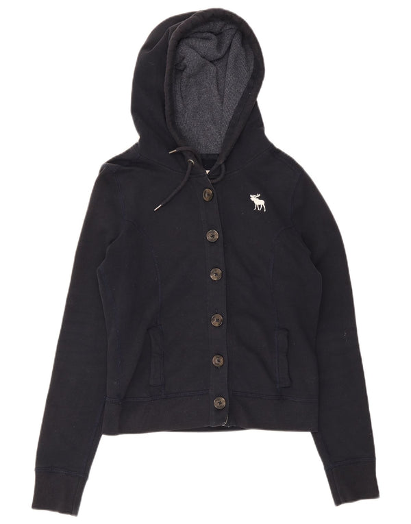 Jachetă de trening pentru femei Abercrombie & Fitch UK 14 Medium Bleumarin
