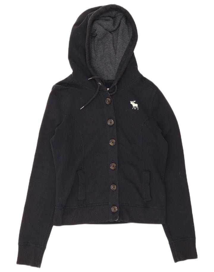 Jachetă de trening pentru femei Abercrombie & Fitch UK 14 Medium Bleumarin