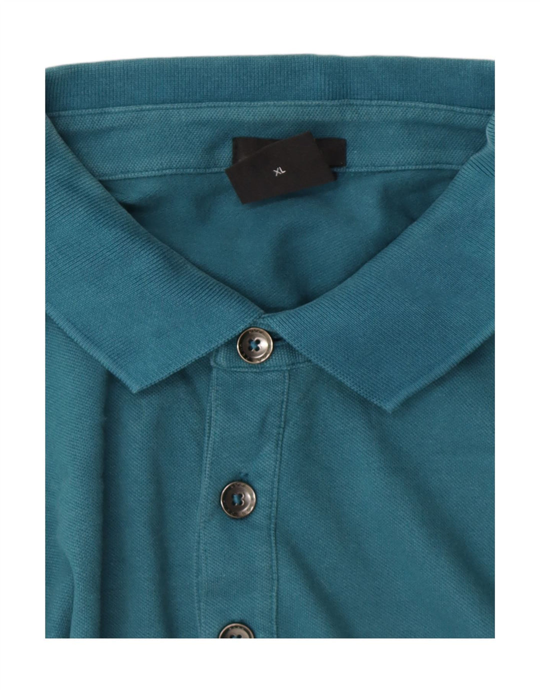 Cămașă polo pentru bărbați HUGO BOSS Slim Fit XL Albastru