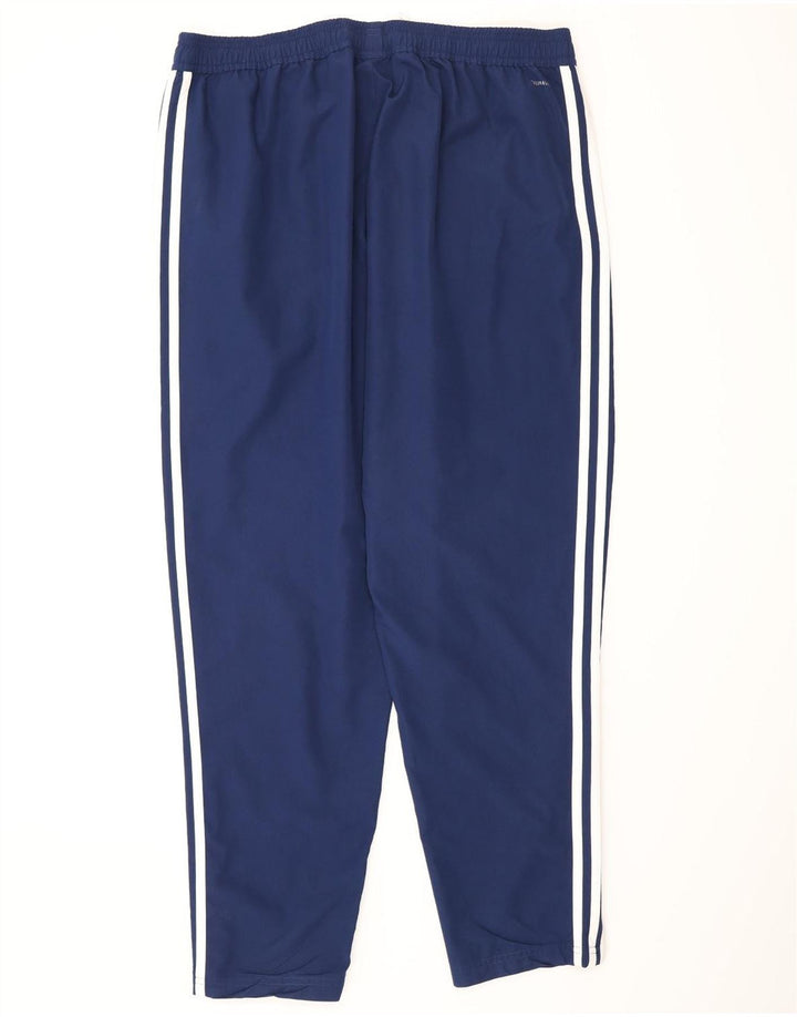 Pantaloni de trening Adidas Climalite pentru bărbați XL poliester bleumarin