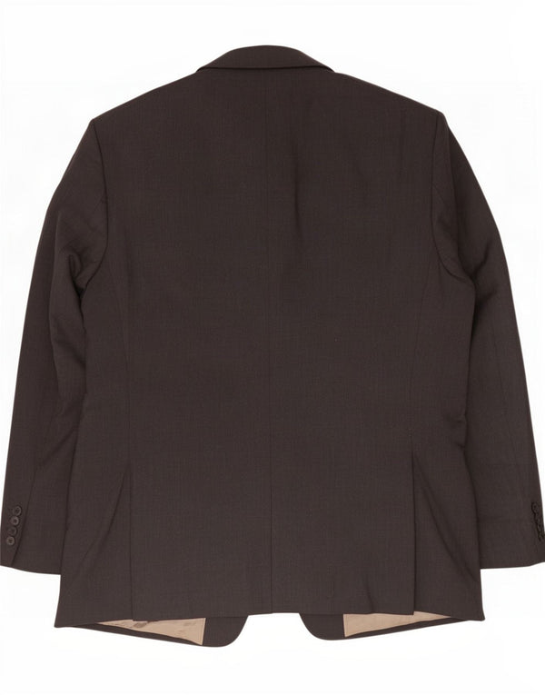 Marks & Spencer jachetă pentru bărbați cu 2 nasturi, UK 46 XL, lână gri
