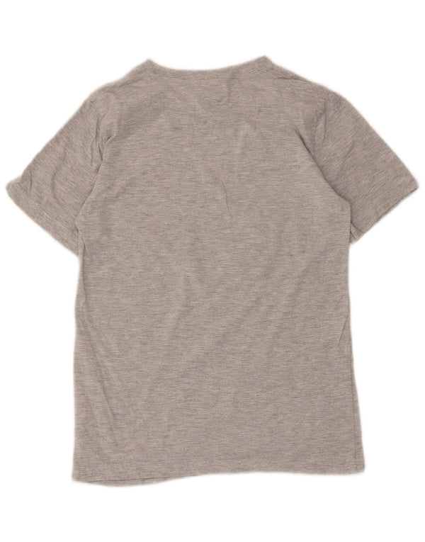 Tricou grafic Hurley Boys Top 12-13 ani bumbac gri