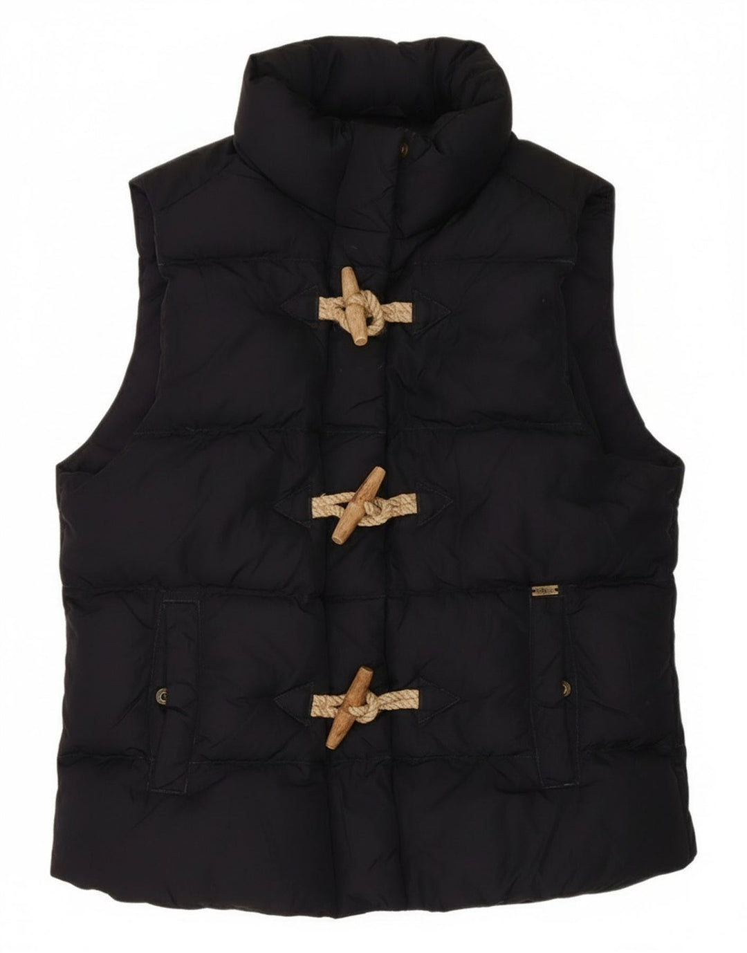 Gilet căptușit pentru femei Ralph Lauren UK 10 Small Navy Blue Marine