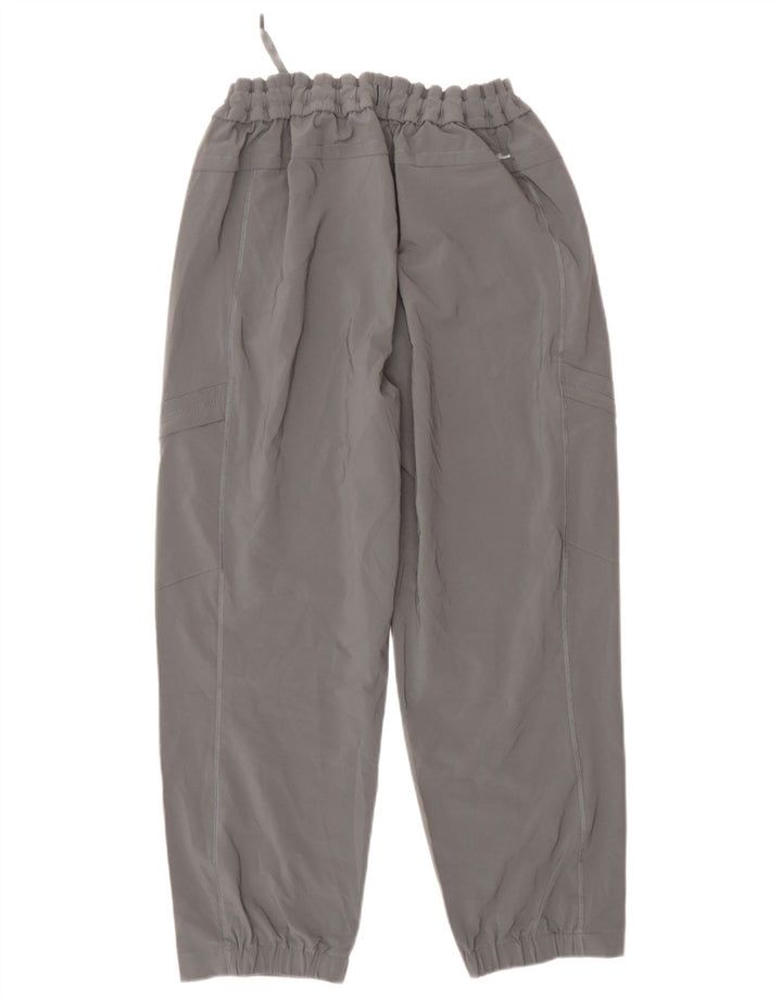 Eddie Bauer Pantaloni cargo crop pentru femei Mediu L30 L24 Poliester gri
