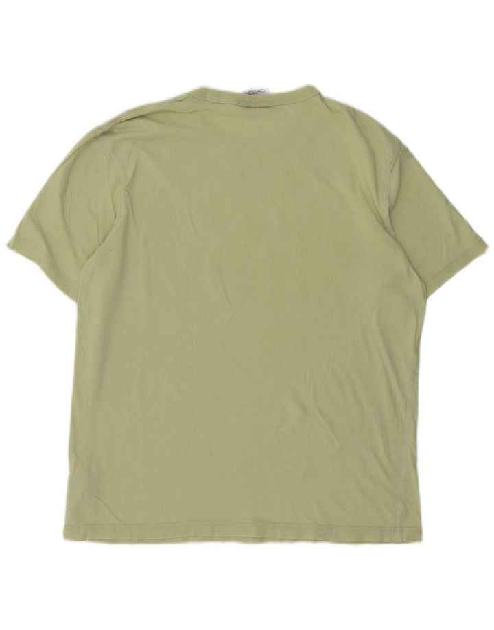 Tricou grafic pentru bărbați Adidas Top, bumbac verde mediu