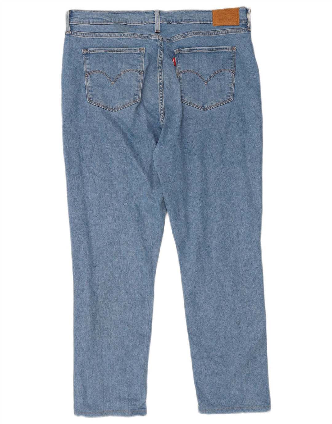 LEVI'S Womens 724 High Rise Straight Jeans W33 L26 Blue