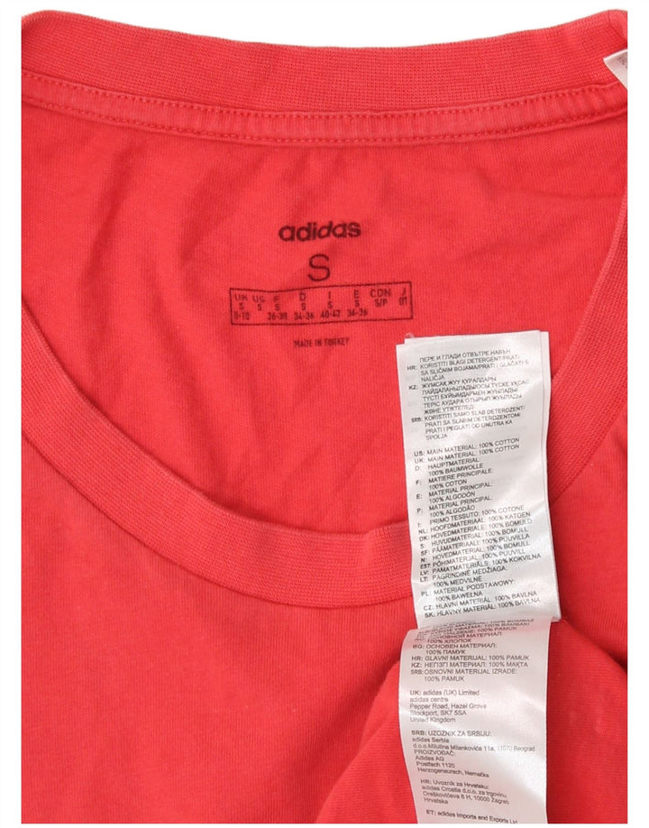 Tricou Adidas pentru femei Top UK 8/10 Small Red
