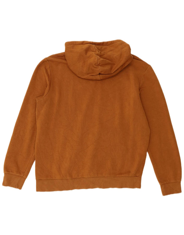 Jack & Jones Pulover cu glugă grafic pentru bărbați XL, bumbac maro