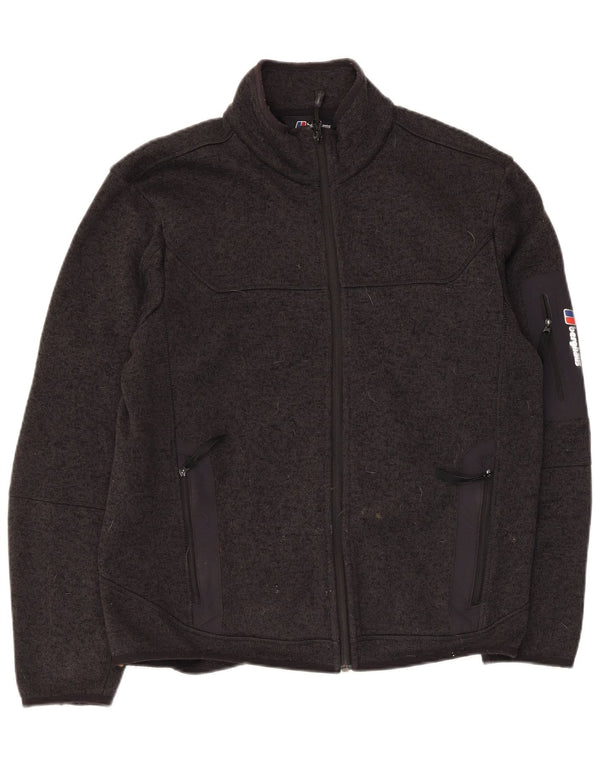 Jachetă de trening pentru bărbați Berghaus, din poliester, gri mediu