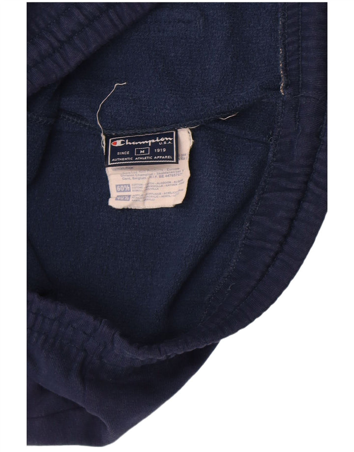 Pantaloni de trening pentru bărbați Champion, bumbac, albastru bleumarin mediu
