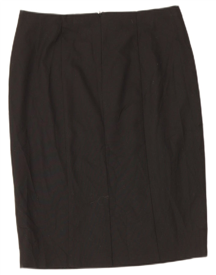 Fusta creion pentru fete Marks & Spencer 15-16 ani W29 poliester negru