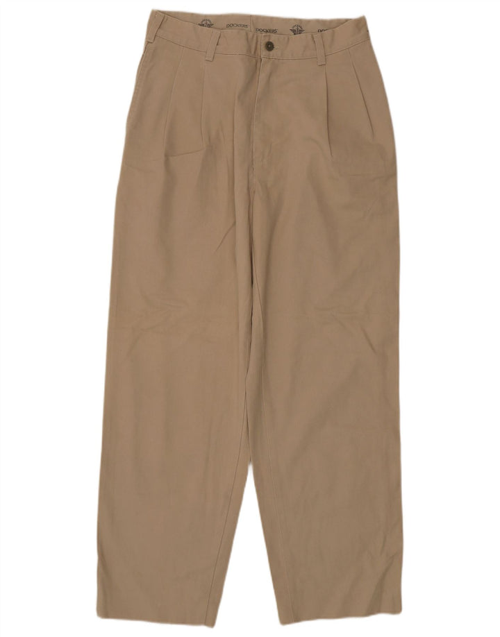 Pantaloni chino pentru bărbați Dockers Pegged W34 L30 bej