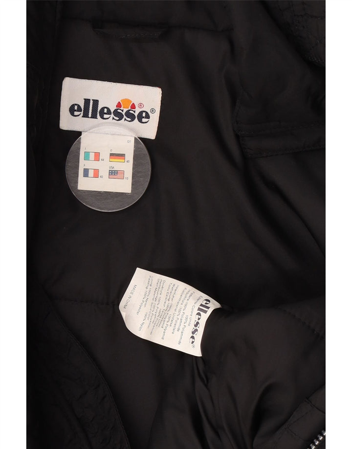 Jachetă căptușită supradimensionată pentru femei Ellesse IT 44 Poliamidă neagră medie
