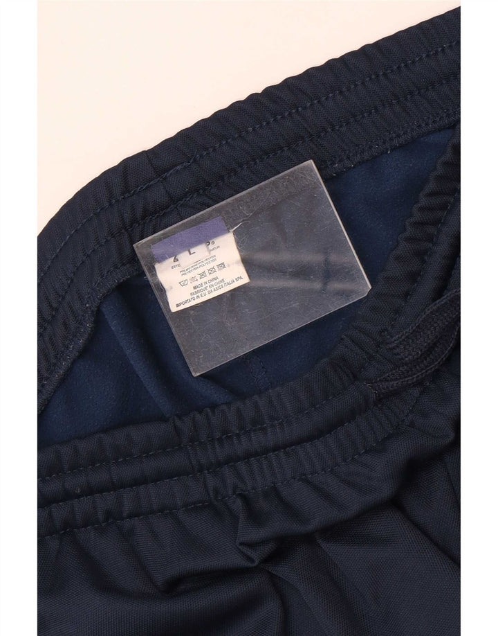 Pantaloni de trening Asics pentru bărbați, mari, bleumarin, poliester
