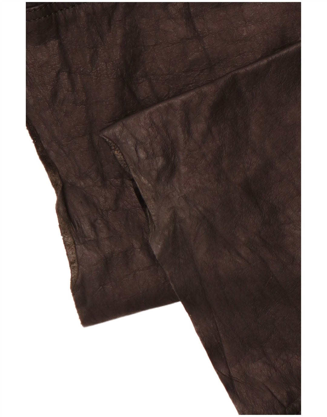 Pantaloni drepti pentru femei SPIRIT MOTORS EU 38 Mediu L32 L35 Piele neagră