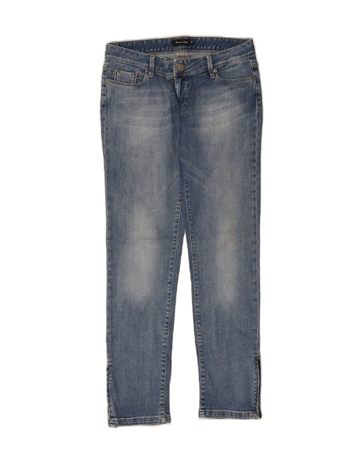 MASSIMO DUTTI Womens Slim Jeans EU 42 Large W32 L29 Blue Cotton Vintage Massimo Dutti and Second-Hand Massimo Dutti from Messina Hembry 