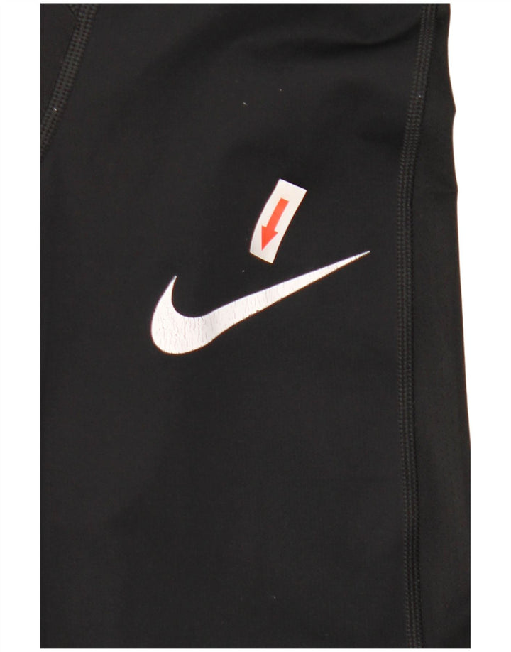 Pantaloni cu grafică Nike Dri Fit pentru bărbați, mici, negri