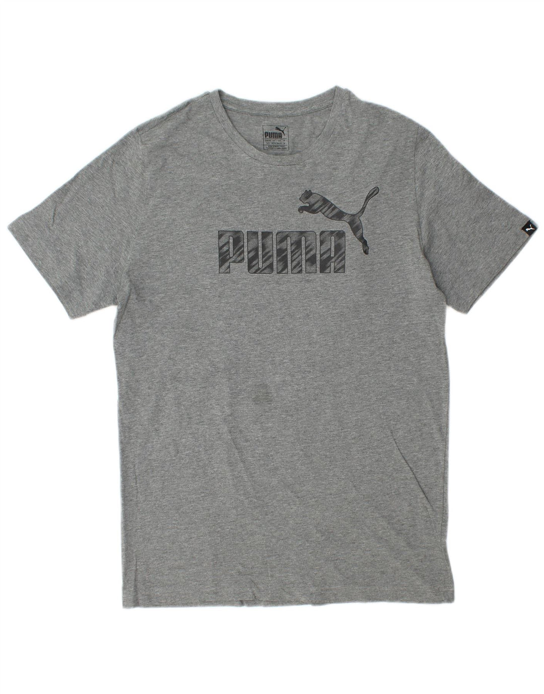 Tricou grafic Puma pentru bărbați Top Medium Gri Flecked