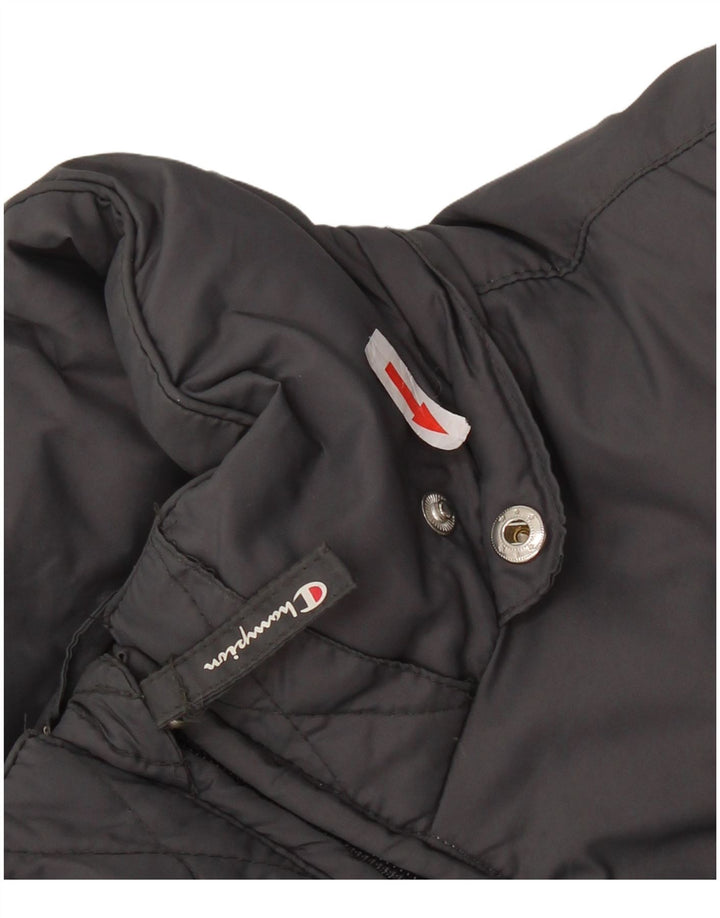 Jachetă căptușită pentru băieți Champion 11-12 ani, mare, gri din poliamidă