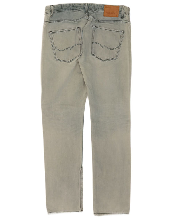 Blugi Jack & Jones Tim Slim pentru bărbați W36 L34 Bumbac albastru