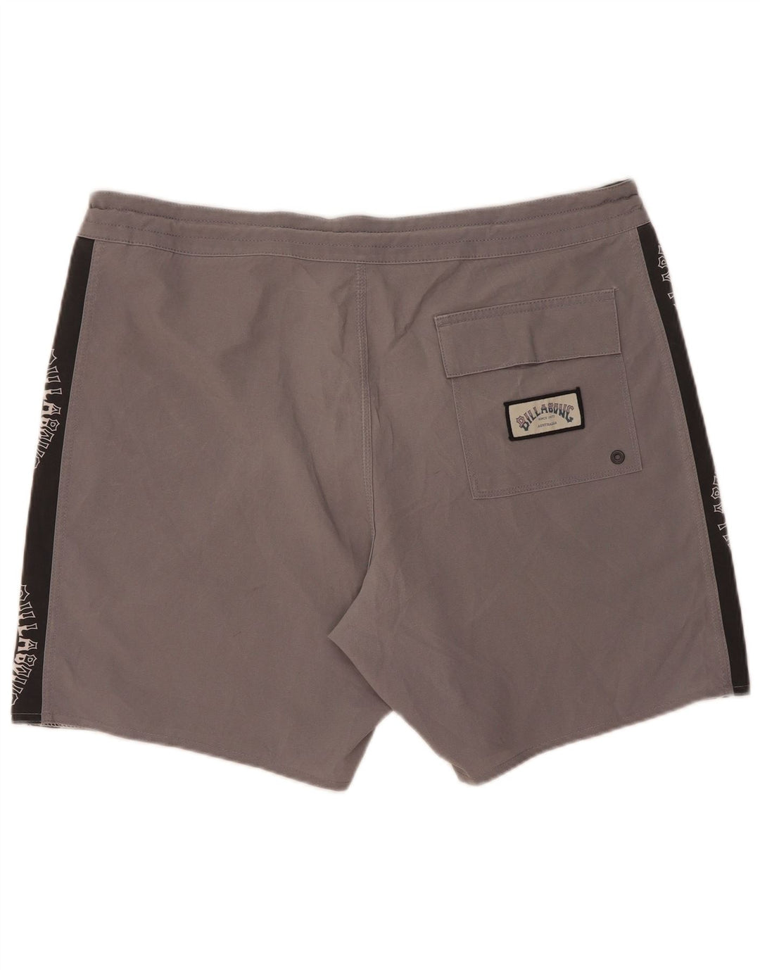 Pantaloni scurți de înot grafic pentru bărbați Billabong, mari, gri, poliester color bloc